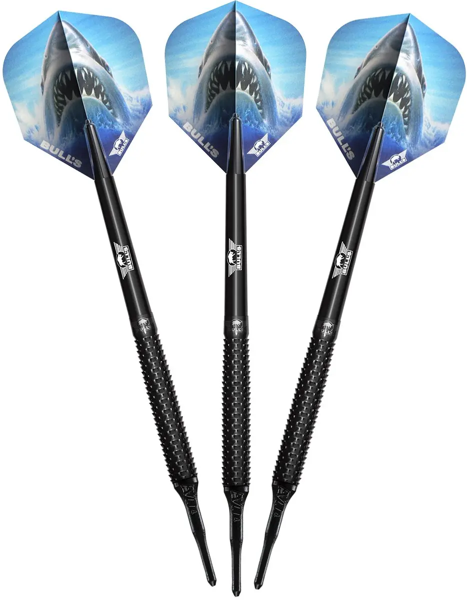 Bull's Shark Pro Black Dartpijlen 20g