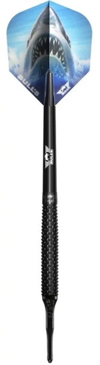 Bull's Shark Pro Black Dartpijlen 20g - 3 Stuks