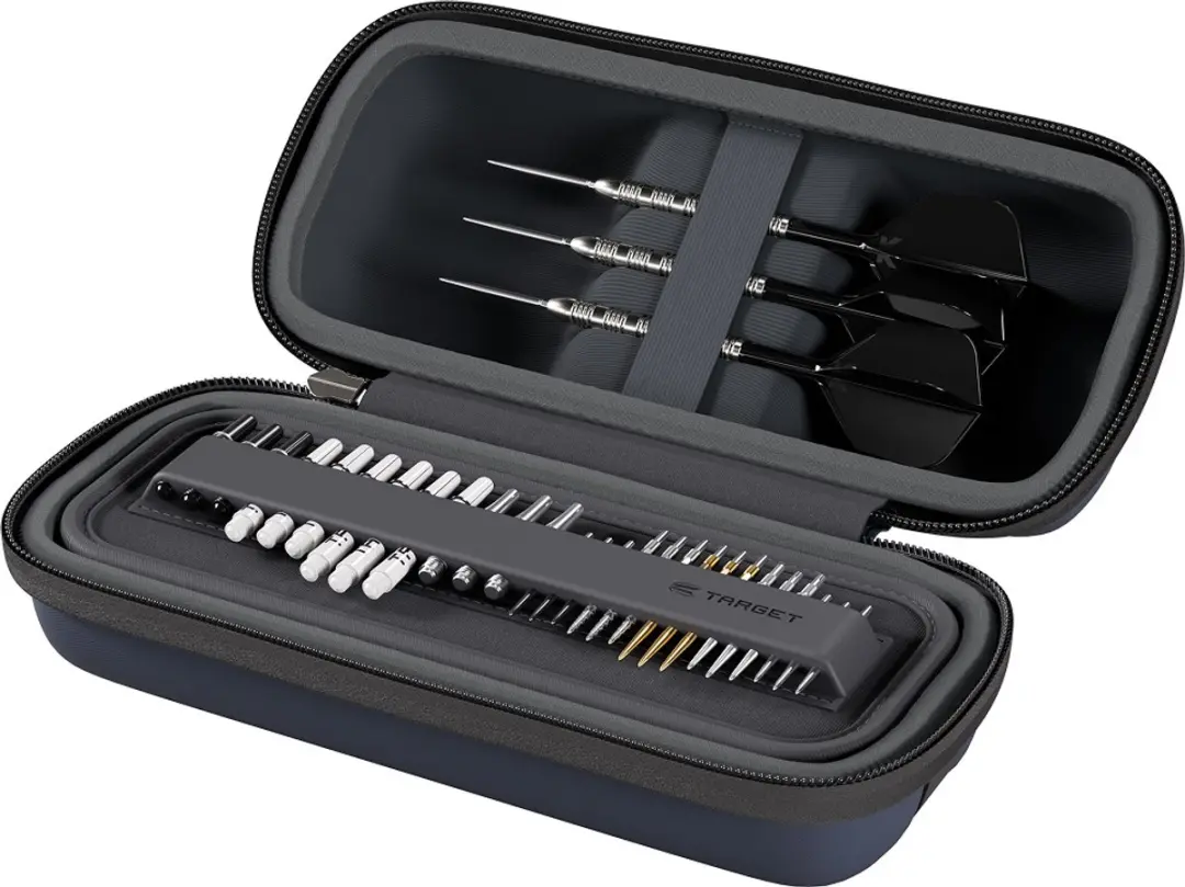 Target Boa Case Navy Dark Grey Dart Case