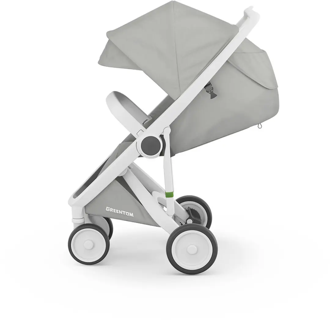 Greentom Classic Reisbuggy - Lichtgewicht - 4 Wielen - Grijs/Wit