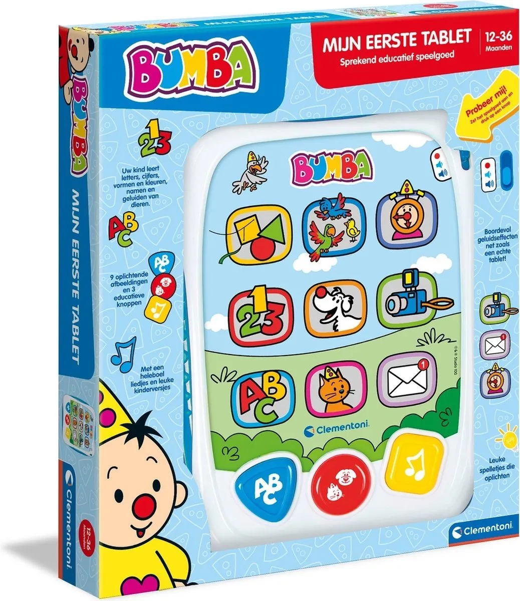 Clementoni Bumba Pratende ABC Tablet - Taalontwikkeling