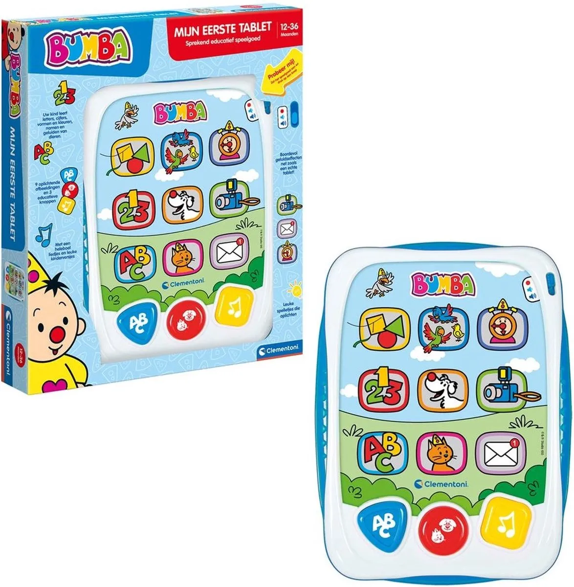 Clementoni Bumba Pratende ABC Tablet - Taalontwikkeling