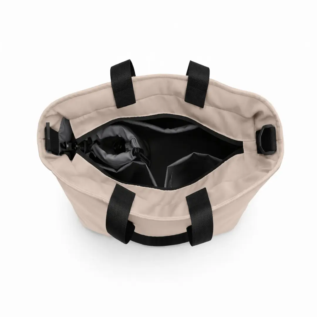 Greentom Luiertas Baby - Beige - Inclusief Verschoonmat