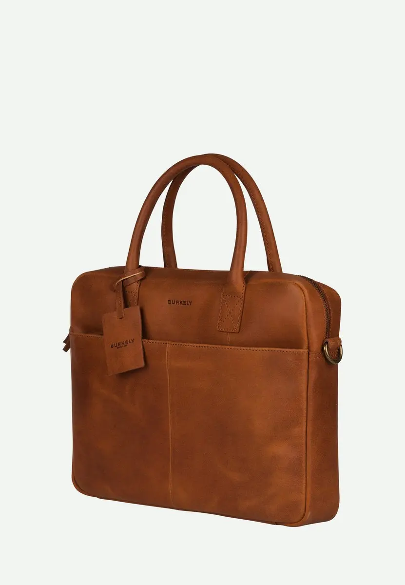 Burkely Fundamentals Vintage Jack Worker 13,3" Laptoptas - Cognac