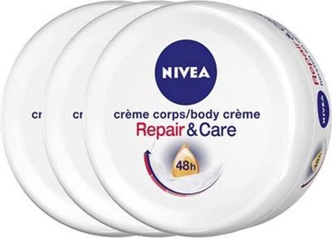 NIVEA SOS Body Crème 3x300ml