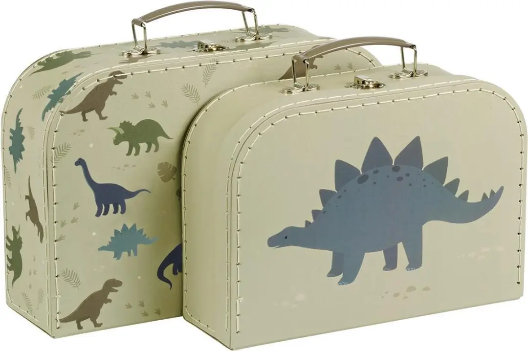 A Little Lovely Company Dinosaurussen Kofferset