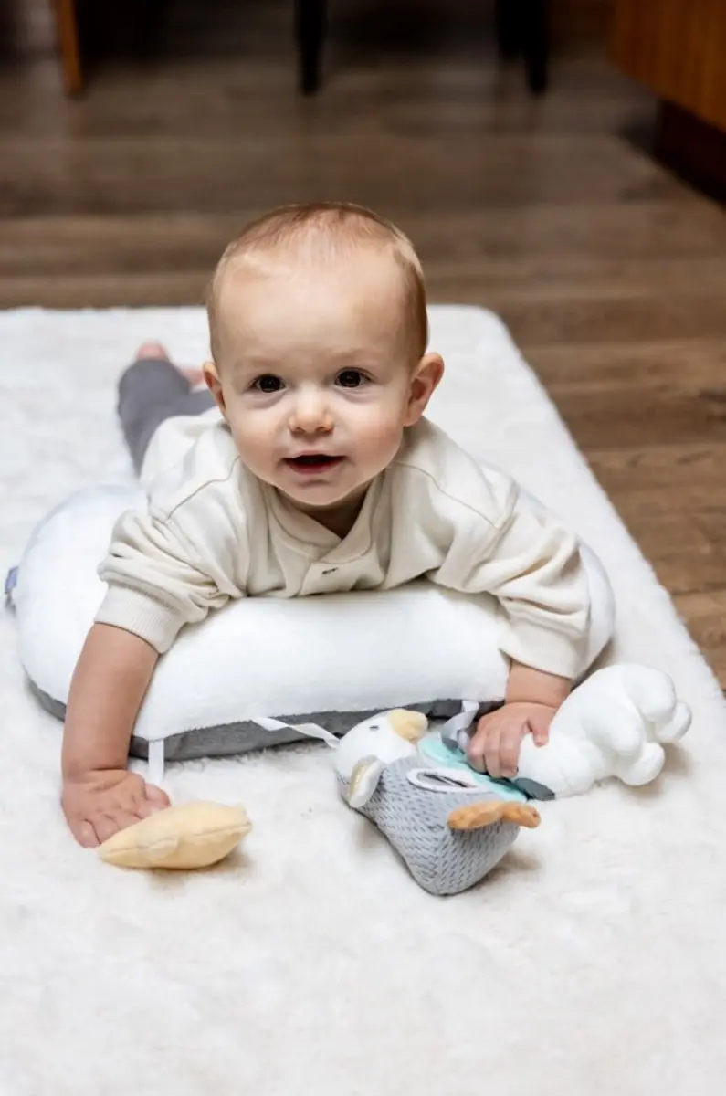 Nûby Little Penguin Buikligtrainer - 0+ maanden