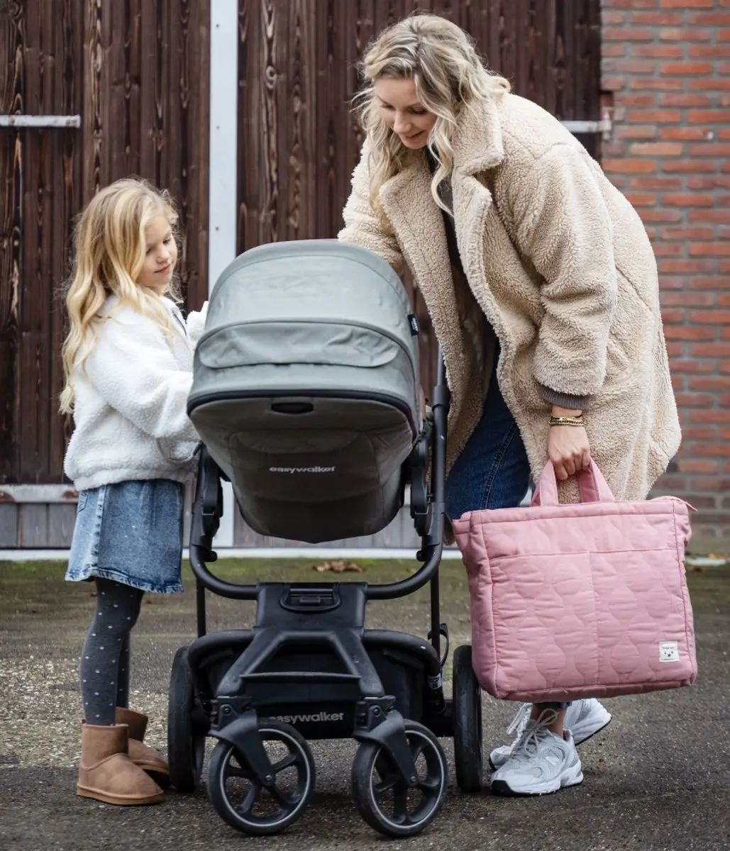Kidzroom Care Loveable Luiertas Roze - Verschoonmatje - afbeelding 6 van 6