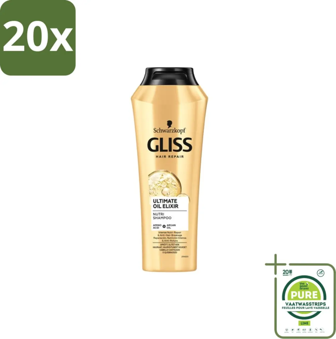 Gliss Kur Ultimate Oil Elixir Shampoo 250ml