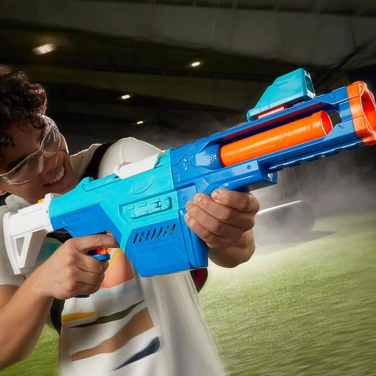 Nerf N Series Shadow Storm F8635 - Blauw/Oranje/Wit