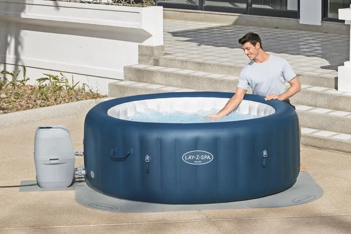Bestway Lay-Z-Spa Grondzeil 60309 - Wit - afbeelding 6 van 6