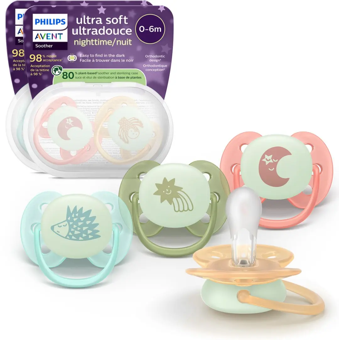 Philips Avent Ultra Soft Glow-in-the-dark Fopspeen