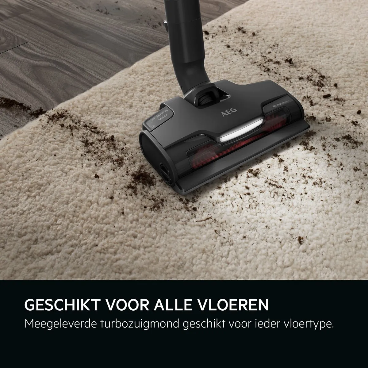 AEG EcoLine Ultimate AP81UB25GG Steelstofzuiger - Granity Grey