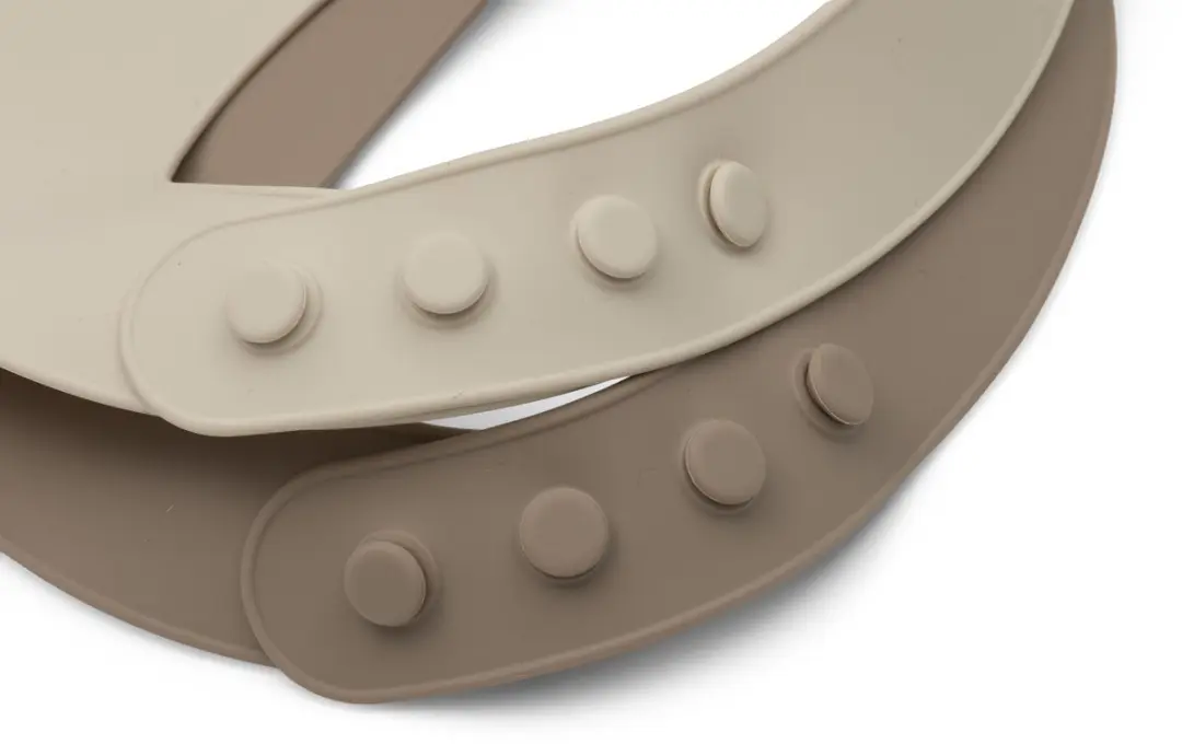 Jollein Slabbetjes Siliconen - 2 Stuks - Natural Shades