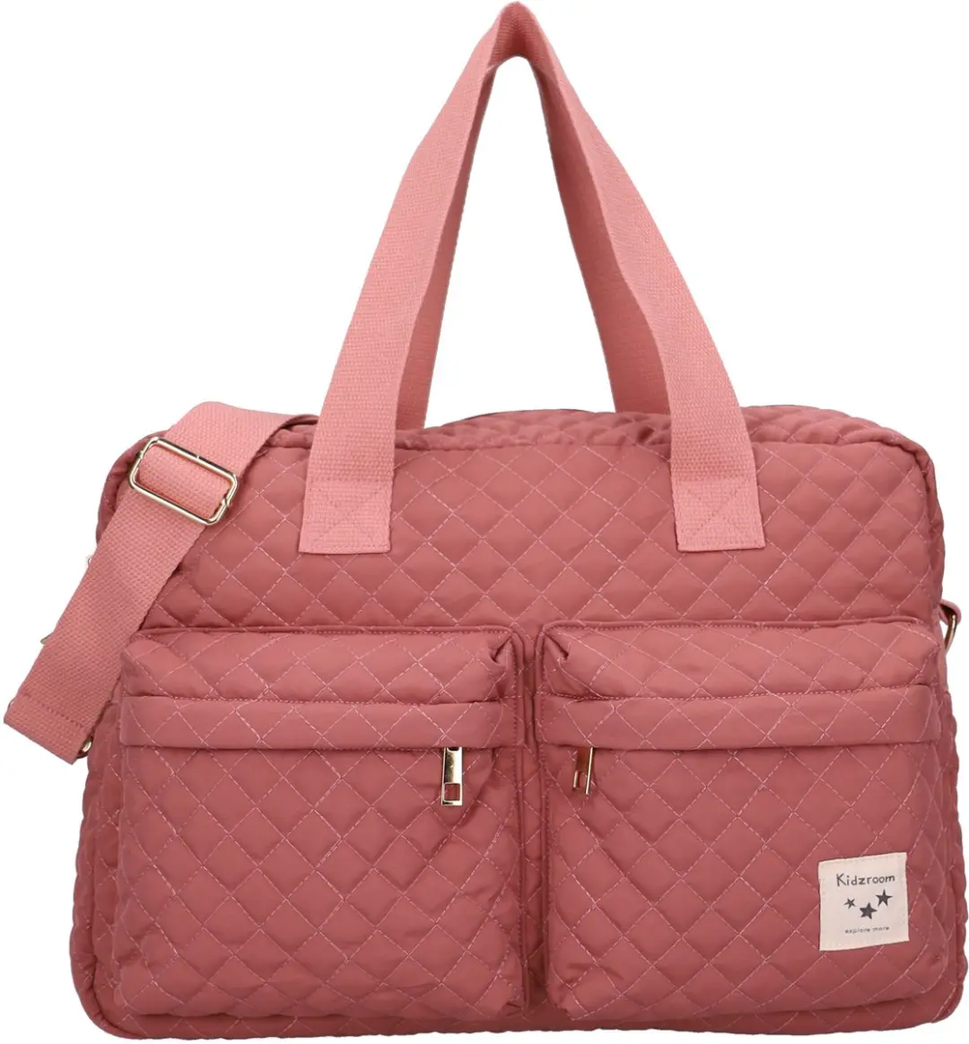 Kidzroom Calm Embrace Luiertas Roze - 28x40x16cm