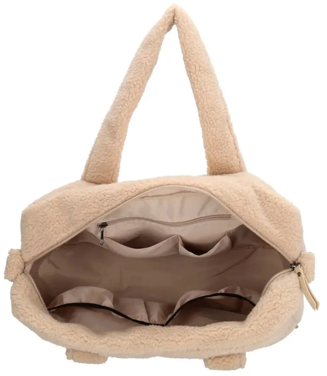 Kidzroom Beagles Lugo Luiertas - Teddy Shopper - Crème - Incl. verschoonmatrasje
