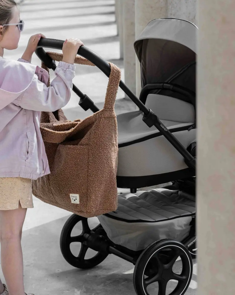 Kidzroom Care Venice Luiertas Cognac - Incl. verschoonmatje - afbeelding 6 van 6