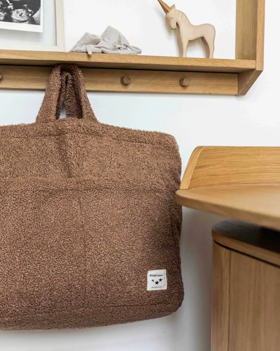 Kidzroom Care Venice Luiertas Cognac - Incl. verschoonmatje