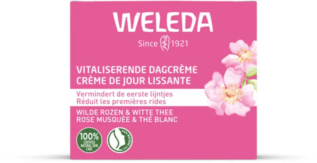 Weleda Wilde Rozen & Witte Thee Dagcrème 40ml - 3 Stuks