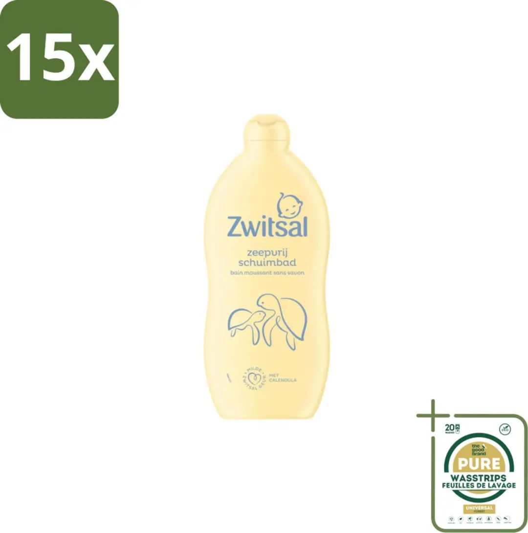 Zwitsal Zeepvrij Schuimbad 700ml