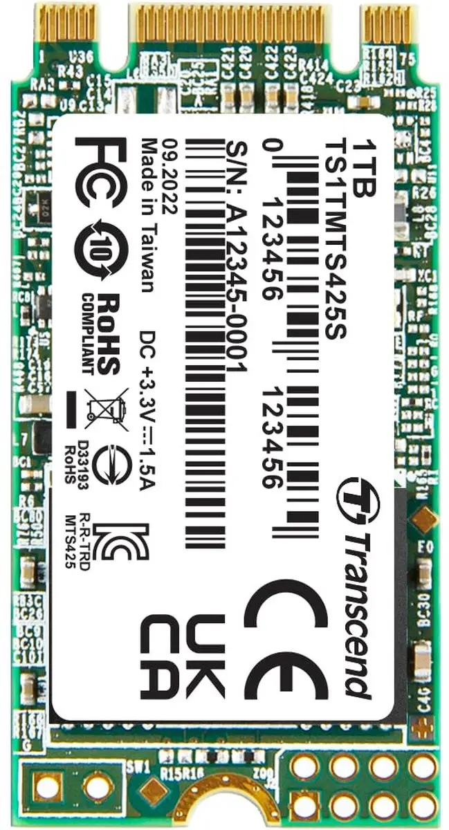 Transcend M.2 SSD 425S TS1TMTS425S