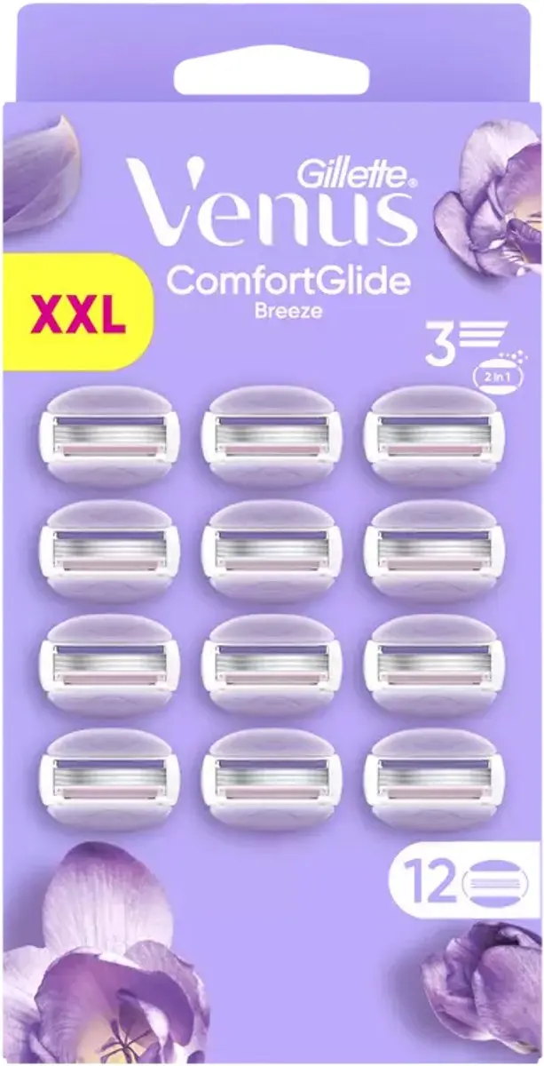 Gillette Venus ComfortGlide Breeze Scheermesjes 12 Stuks