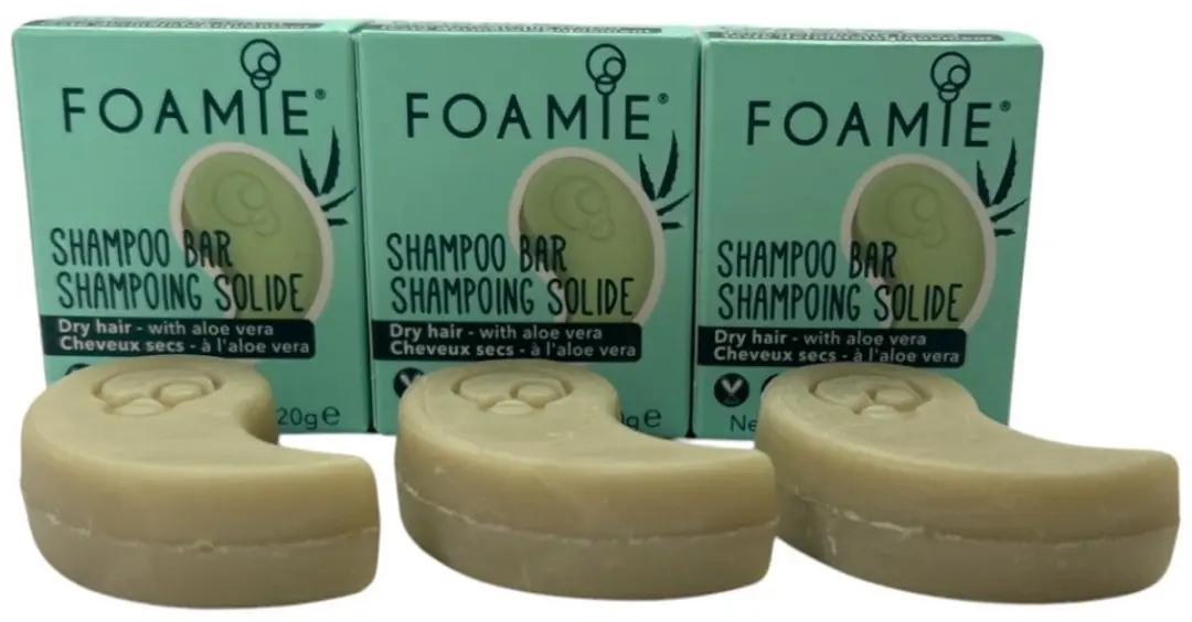 Foamie Mini Aloe Vera Shampoo Bars 20g - 9 Stuks
