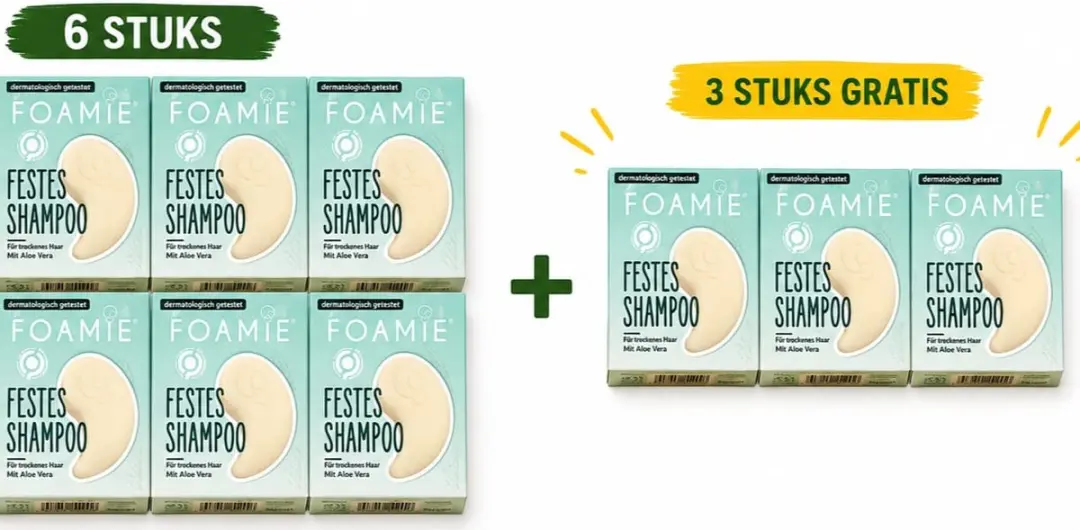 Foamie Mini Aloe Vera Shampoo Bars 20g