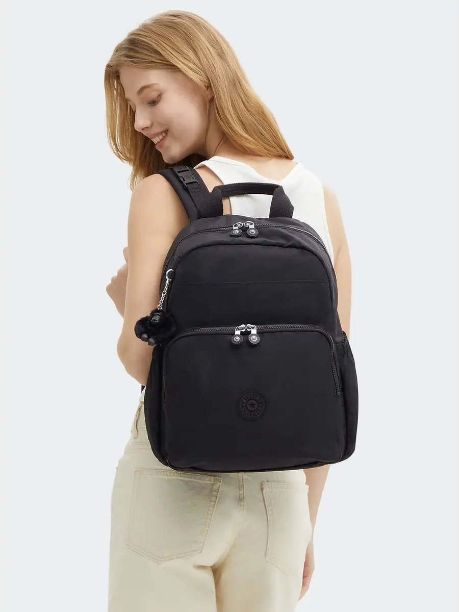 Kipling Basic Maisie Luiertas Rugzak 40cm - Zwart