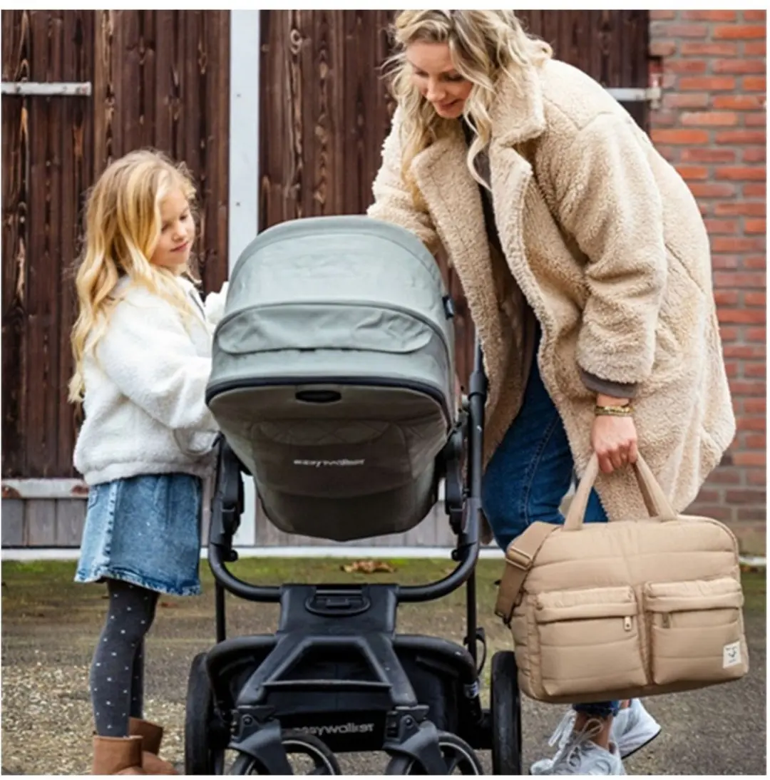 Kidzroom Care Gracious Luiertas - Verschoonmatje - Beige