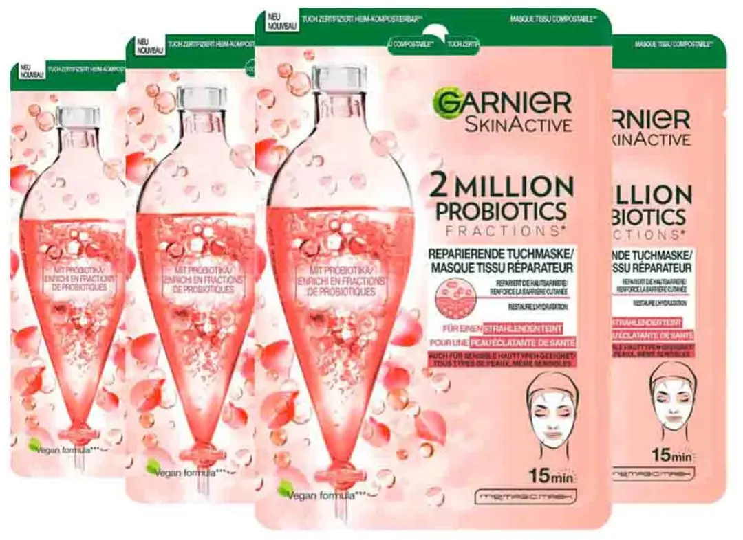 Garnier Tissuemasker 2 Millions Probiotics