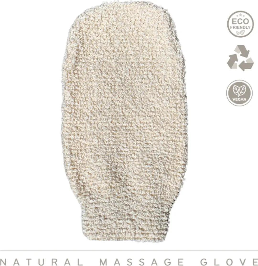 Beauty Essentials Bronze Scrubhandschoen - Beige