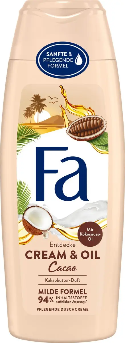 Fa Douchecrème Kokosnuss Kakaoboter 250ml
