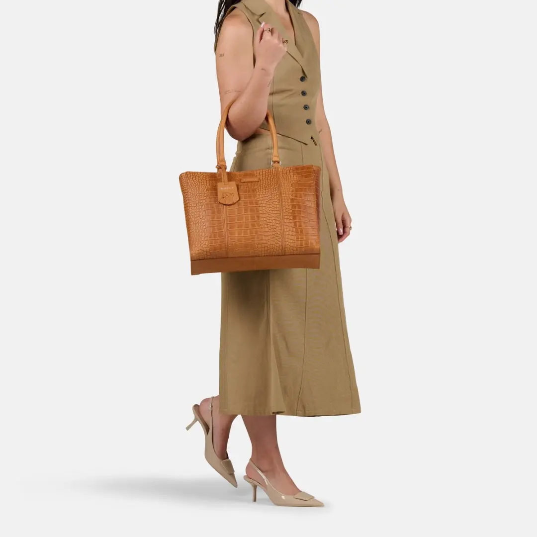 Burkely Cool Colbie Workbag 13.3" Laptoptas - 13 inch - Cognac