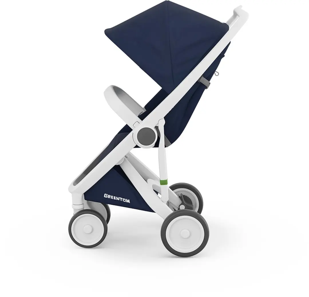 Greentom Classic Reisbuggy - Lichtgewicht - Wit/Blauw