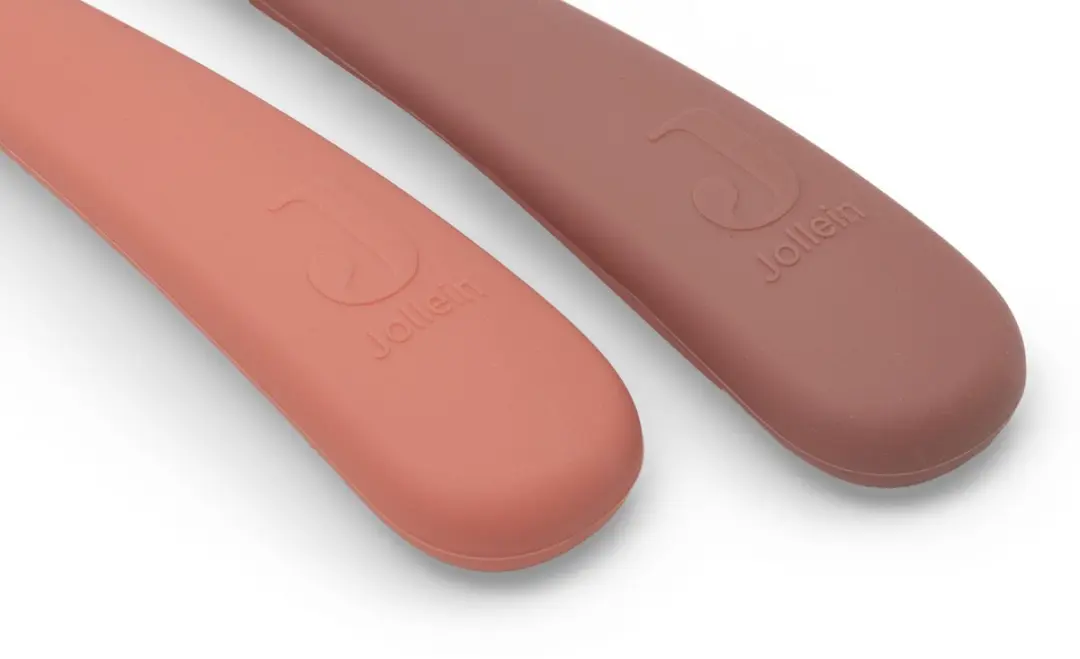 Jollein Babylepel Siliconen - Blush Shades - 2 Stuks