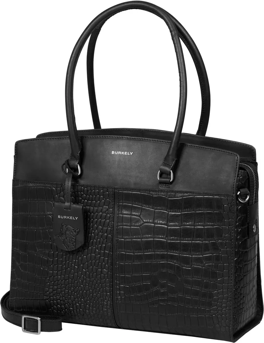 Burkely Cool Colbie Workbag 15.6" Laptoptas - 3 Vakken - Zwart