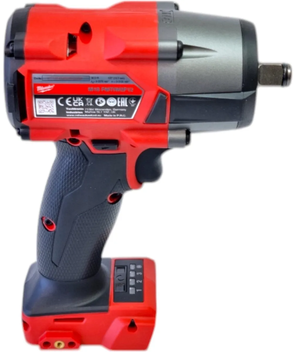 Milwaukee M18 FMTIW2F12-0 Accu Slagmoersleutel 745Nm - afbeelding 2 van 4