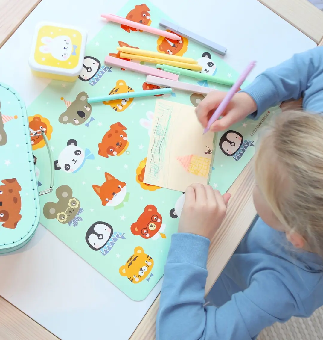 A Little Lovely Company Placemat Dierenvriendjes