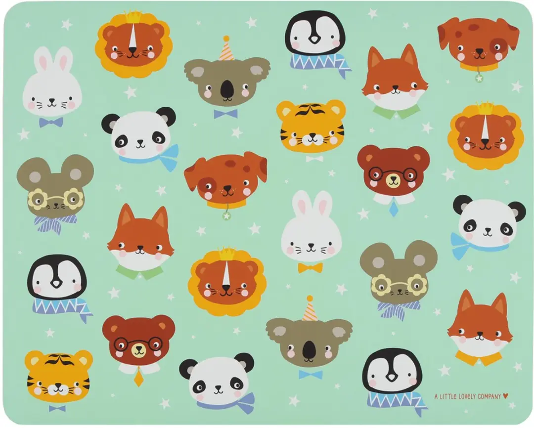 A Little Lovely Company Placemat Dierenvriendjes