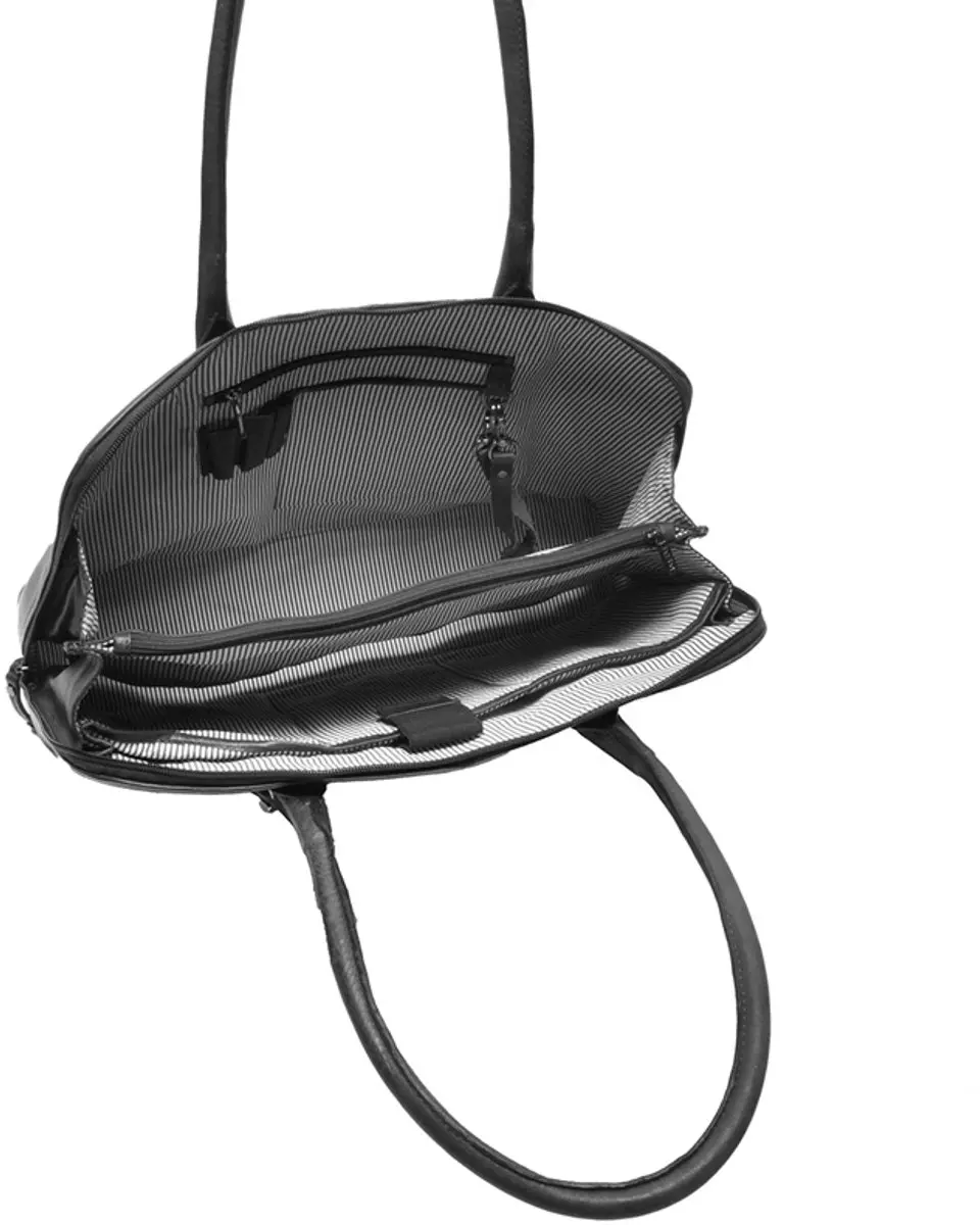 Berba Lucca Laptoptas 15.6 inch - 5 Vakken - Zwart