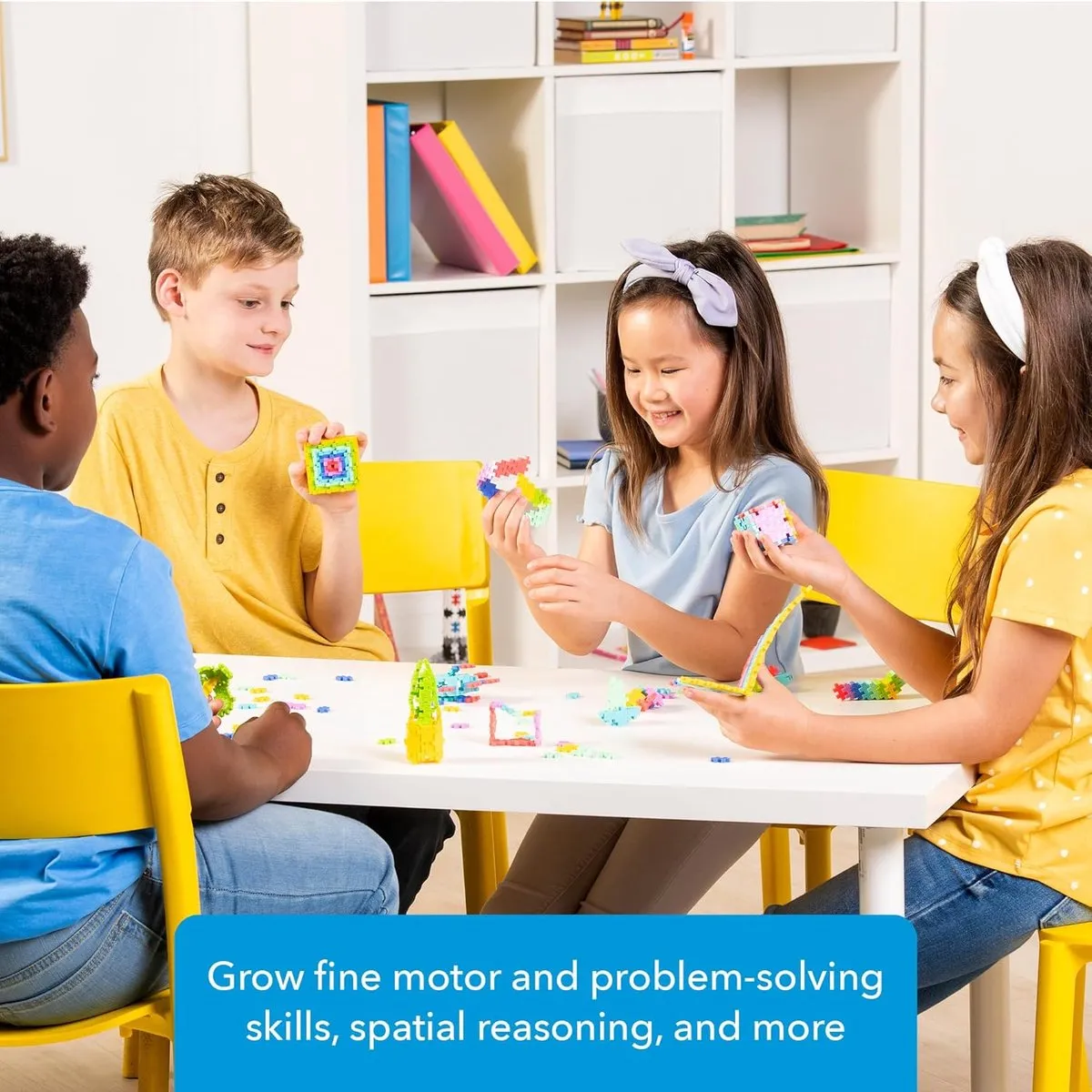 Plus-Plus Tube glitter 240 delige bouwset - 4243 - Bouwspeelgoed - Constructiespeelgoed - Set met bouwstenen - Vanaf 5 jaar