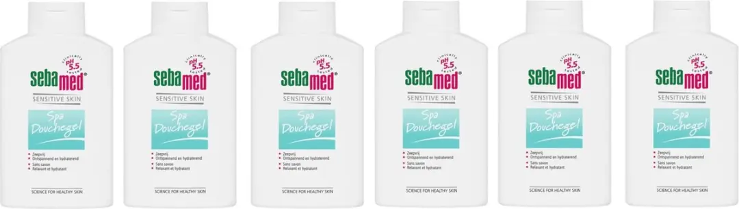 Sebamed Douchegel Gevoelige Huid 400ml - 6 Stuks