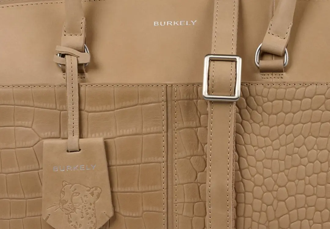 Burkely Cool Colbie Workbag 15.6" Laptoptas - 15" - Beige