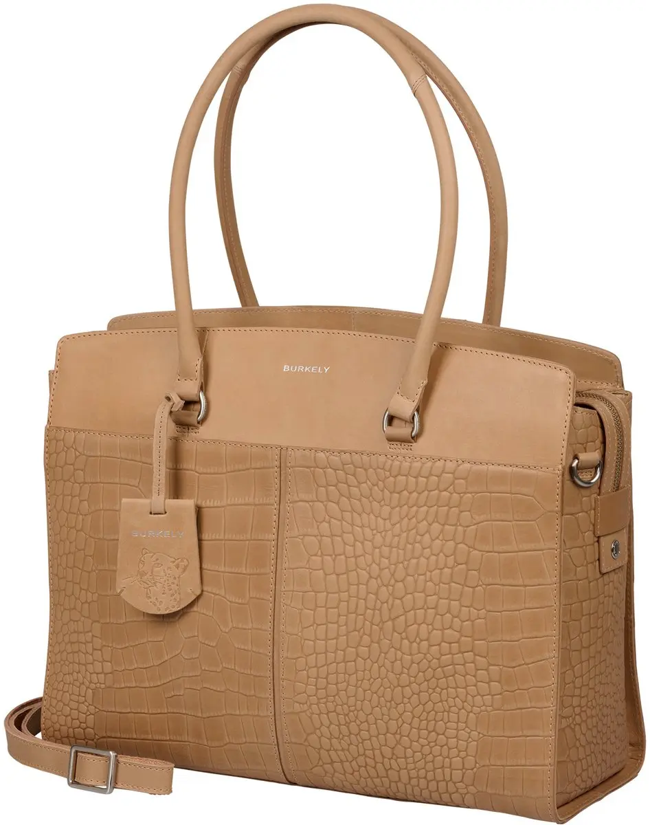 Burkely Cool Colbie Workbag 15.6" Laptoptas - 15" - Beige