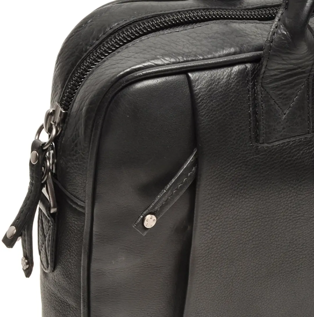 Berba Lucca Laptoptas 15.6 inch - 4 Vakken - Zwart