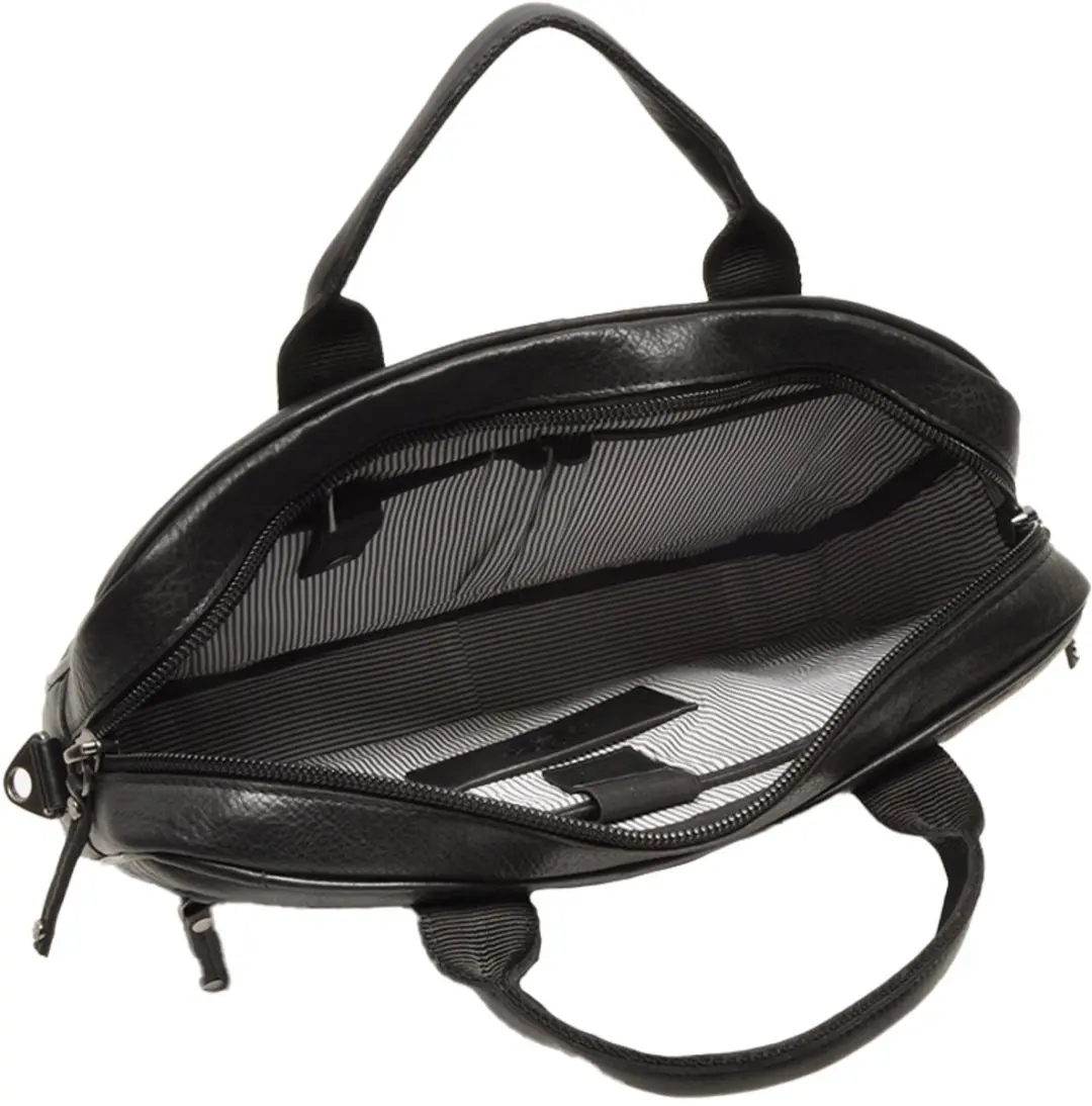 Berba Lucca Laptoptas 15.6 inch - 4 Vakken - Zwart