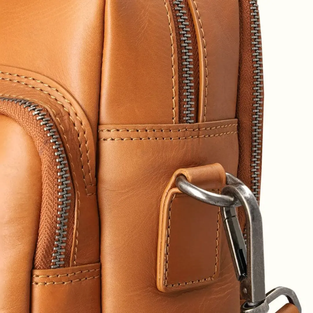 Highlands Leather Kinloch Laptophoes 15.4" Wit - HILA-017483CGN