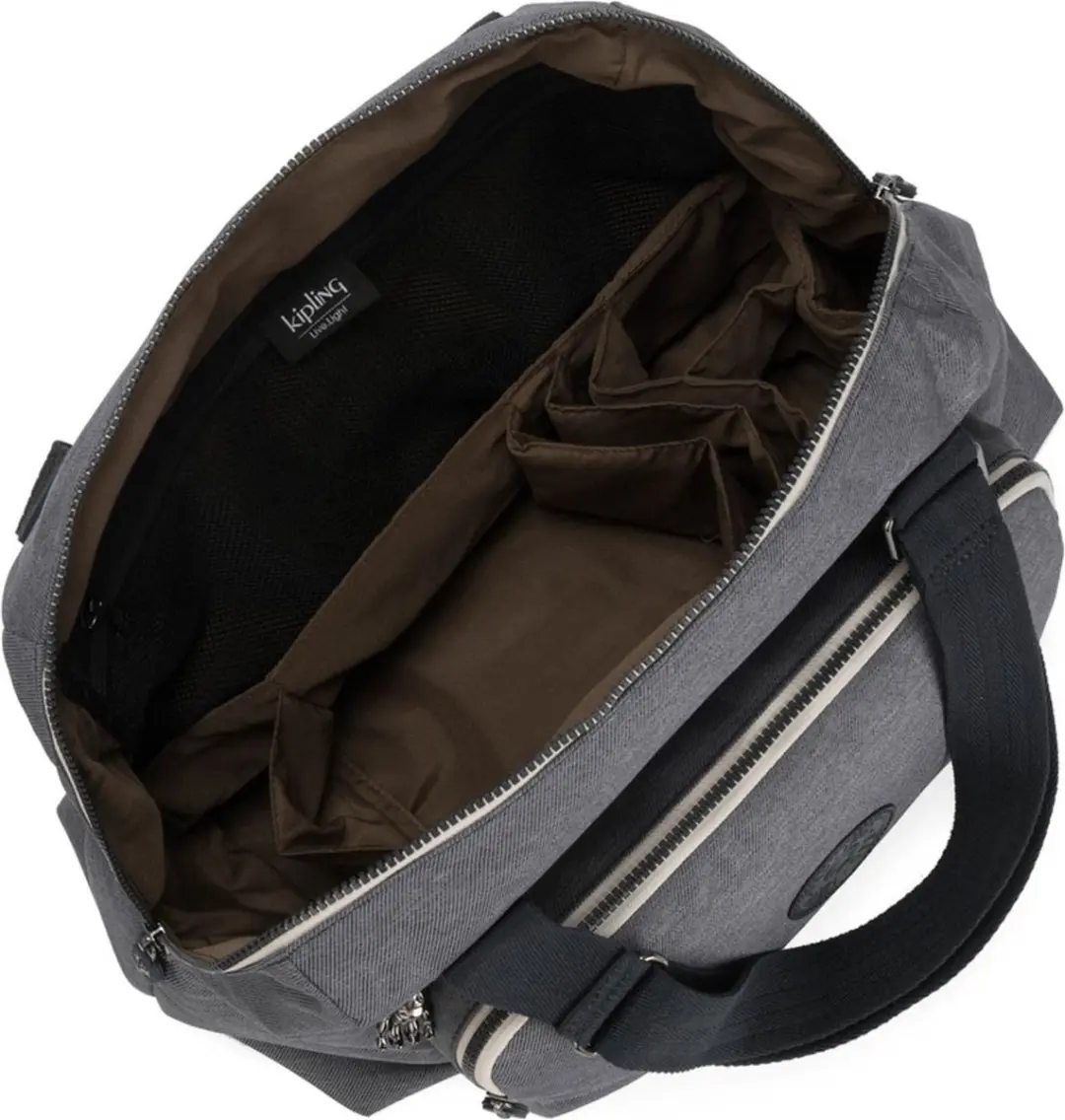 Kipling Peppery Lenexa Luiertas - Charcoal