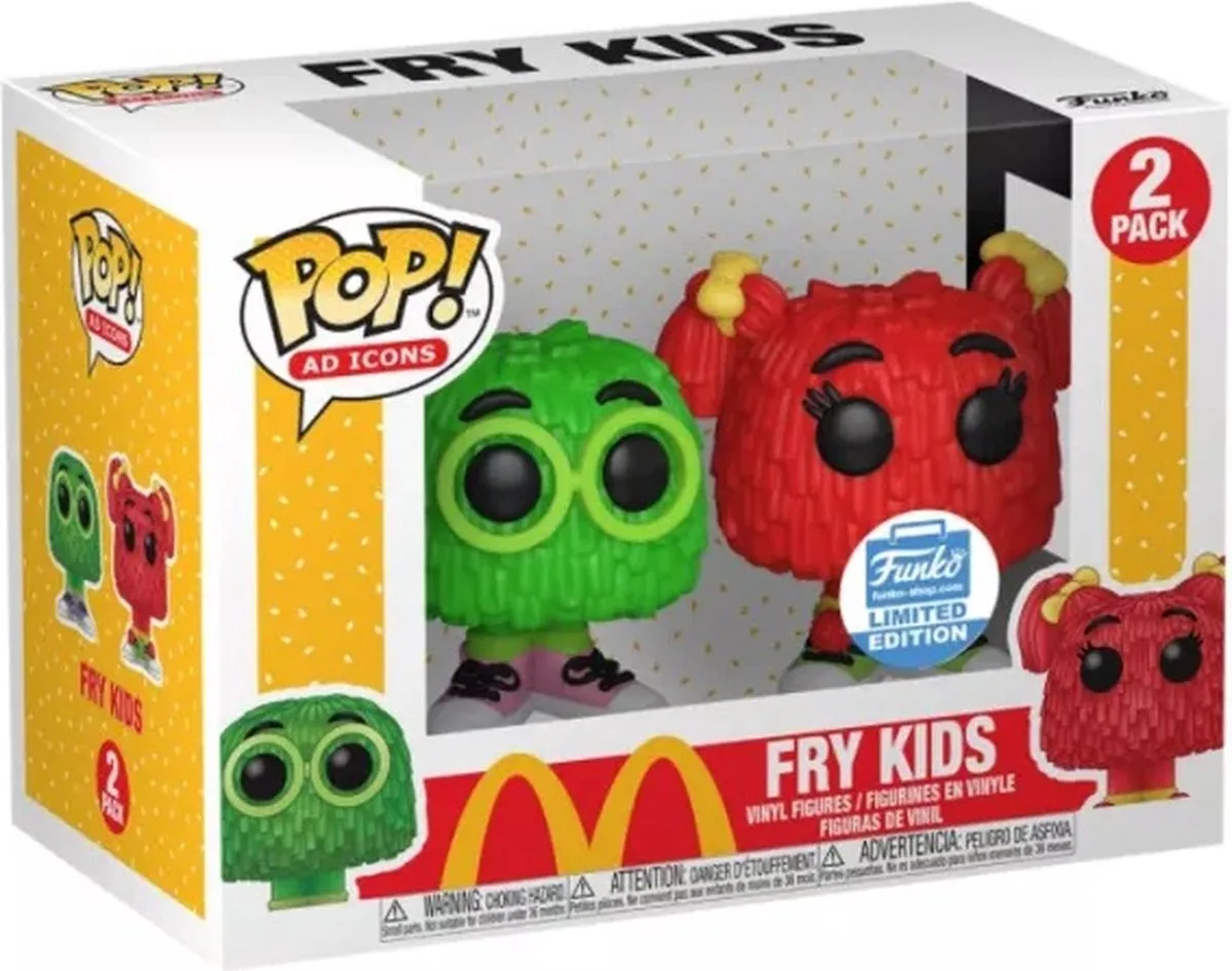 Funko POP! Ad Icons McDonald's Fry Guy 2-Pack